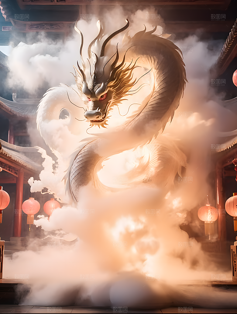 3D金龙金色巨龙