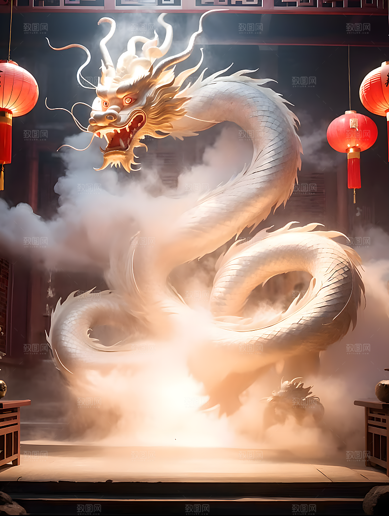 3D金龙金色巨龙