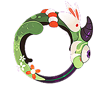 梦幻花环金属头像框