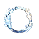 梦幻花环金属头像框