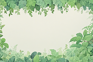 葛根中药插画草药插图