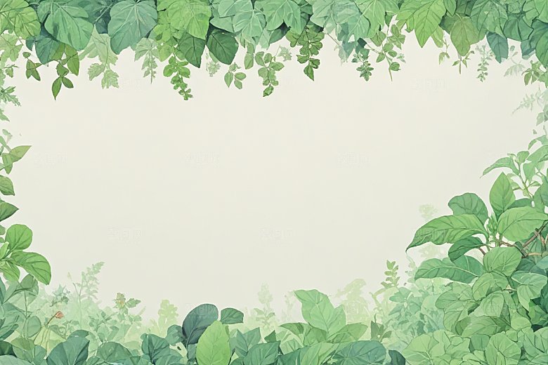 葛根中药插画草药插图