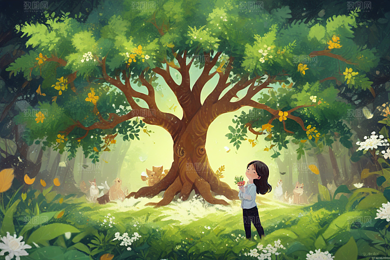 女贞子植物插图图片