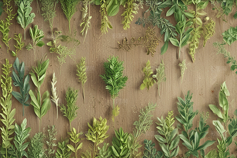 木通植物插图图片
