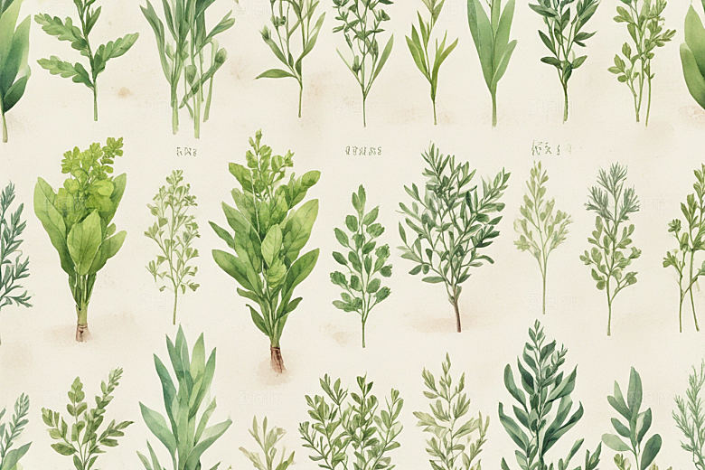 木通植物插图图片