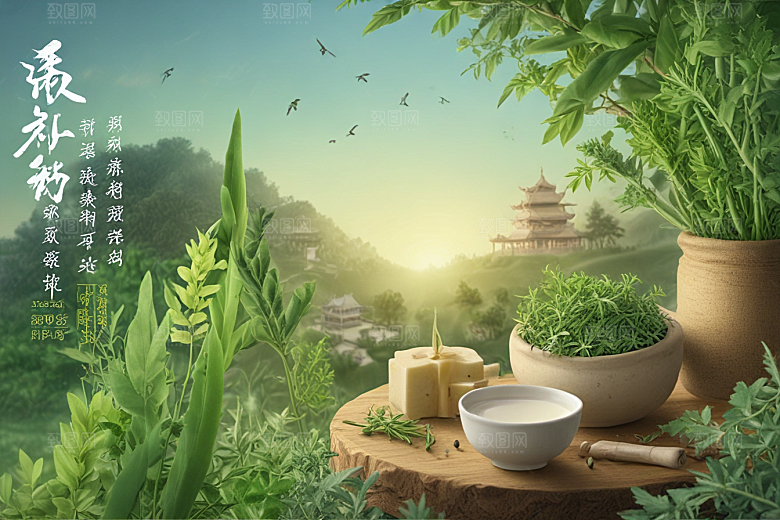 木通植物插图图片