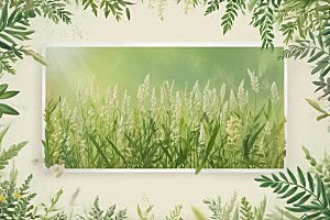 菖蒲植物插图图片
