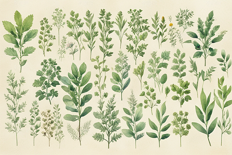 远志植物插图图片
