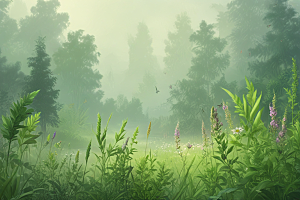 远志植物插图图片