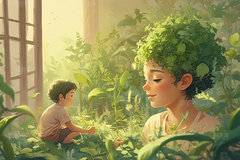 远志植物插图图片