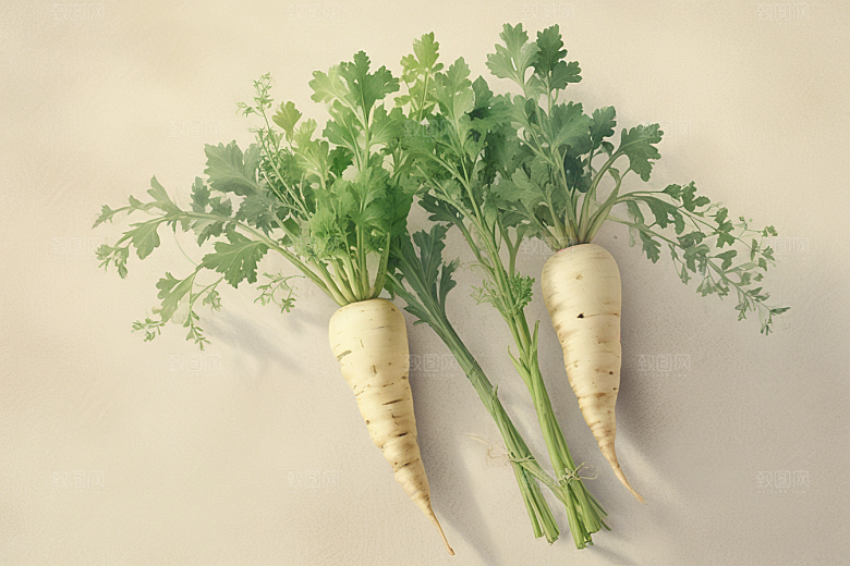 防风植物插图图片