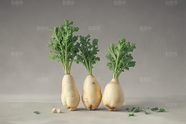 防风植物插图图片