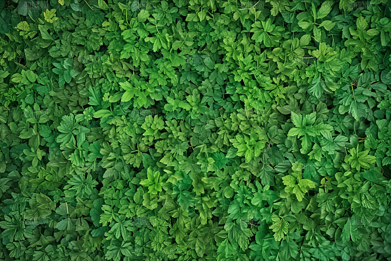 桑叶植物插图图片