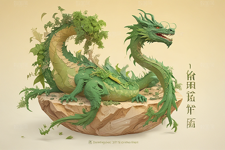 地龙植物插图图片