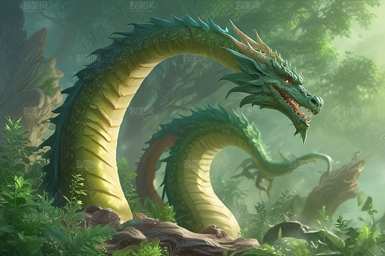 地龙植物插图图片