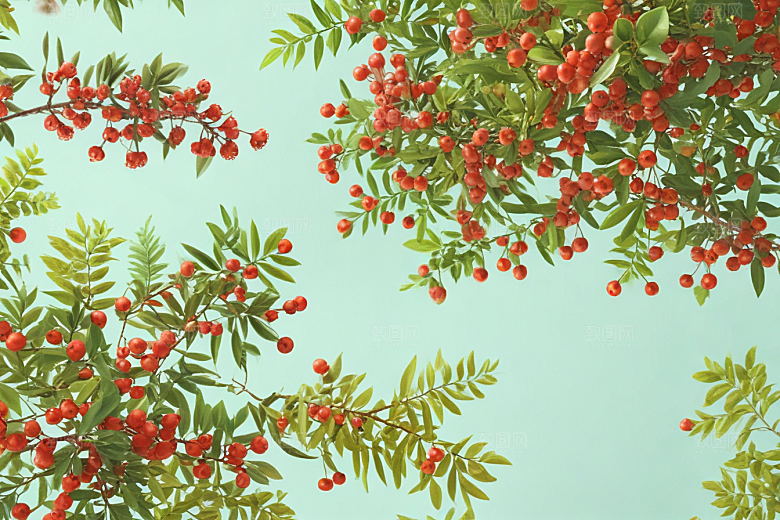 五味子植物插图图片