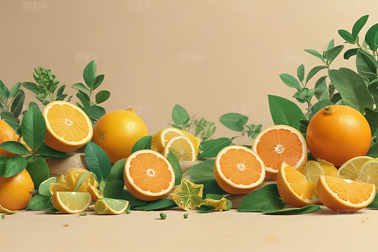 枳壳植物插图图片