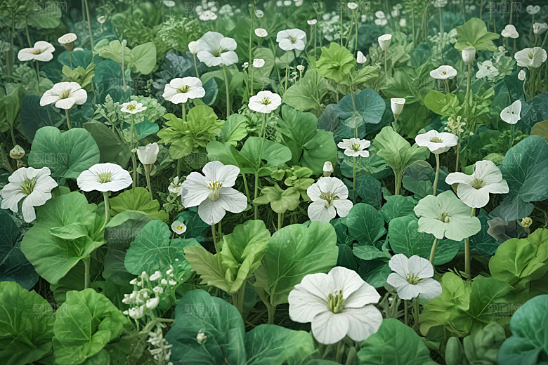 细辛植物插图图片