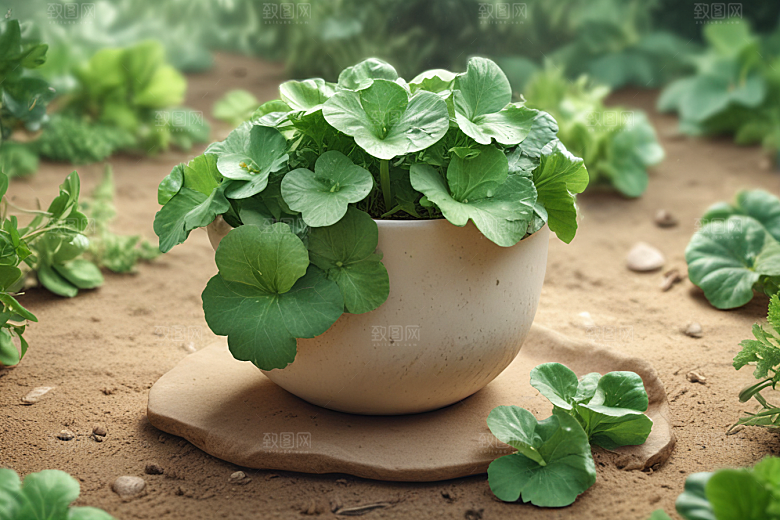 细辛植物插图图片