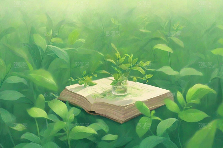 荆芥植物插图图片