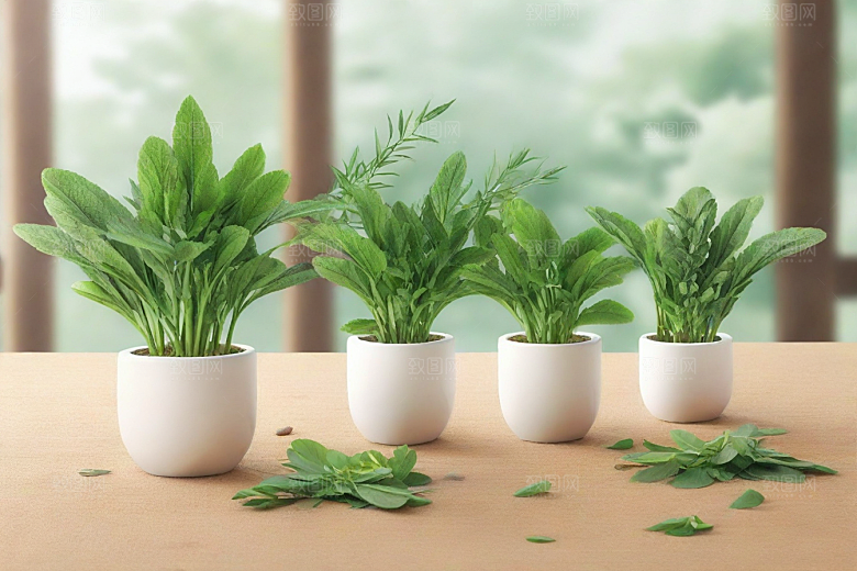 半夏植物插图图片