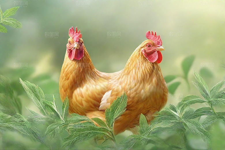 鸡内金植物插图图片