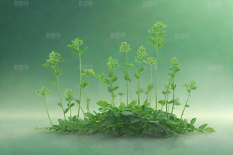 玄参植物插图图片