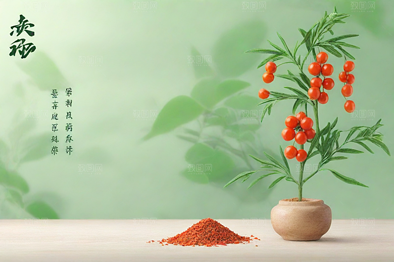川芎植物插图图片