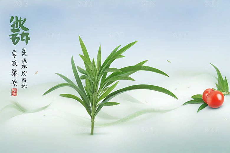 川芎植物插图图片