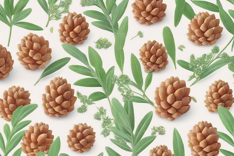 穿山甲植物插图图片