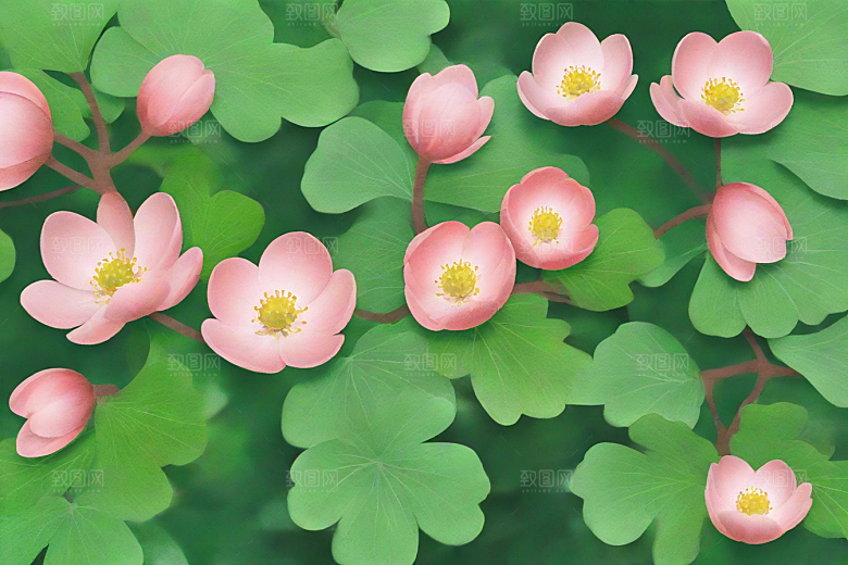 乌梅植物插图图片