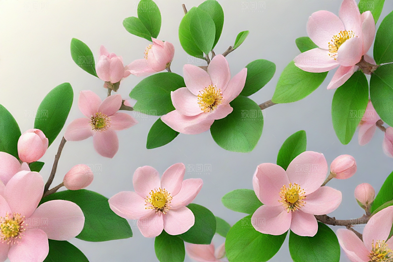 乌梅植物插图图片