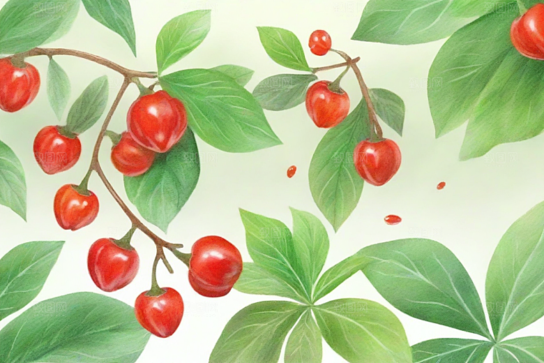 鸡血藤植物插图图片