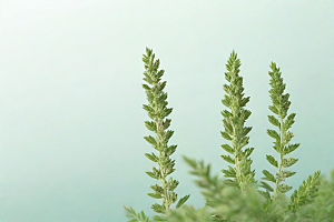 青蒿植物插图图片