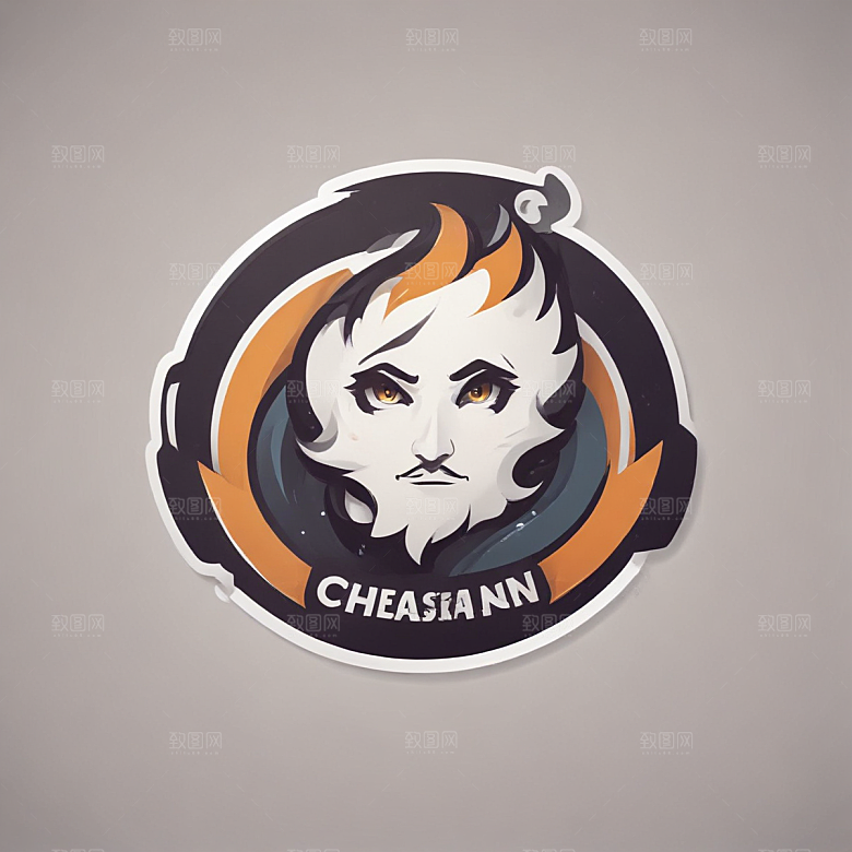 简洁现代火焰标志设计图片
