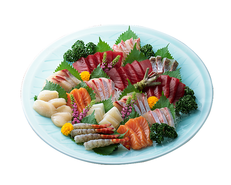 寿司高清4K美食料理寿司摆盘菜牌海报