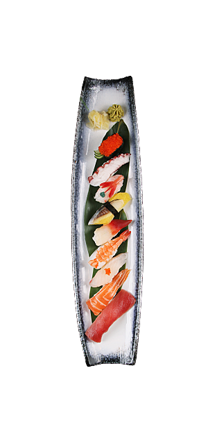 寿司高清4K美食料理寿司摆盘菜牌海报