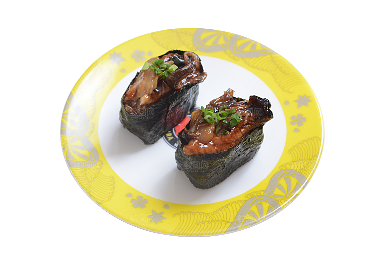 寿司高清4K美食料理寿司摆盘菜牌海报