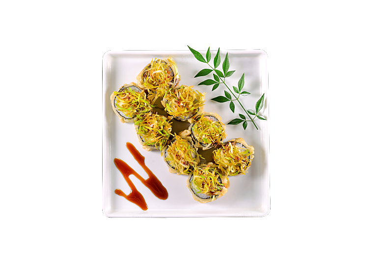 寿司高清4K美食料理寿司摆盘菜牌海报免抠