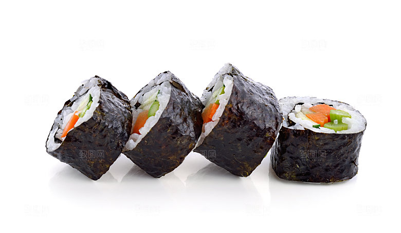 寿司高清4K美食料理寿司摆盘菜牌海报