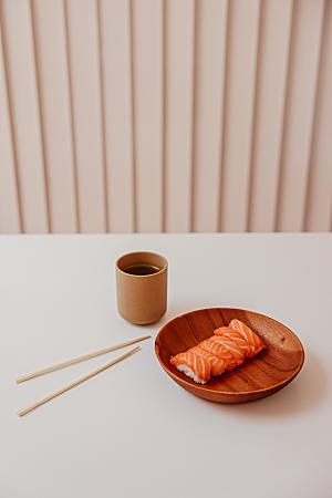 寿司高清4K美食料理寿司摆盘菜牌海报素材