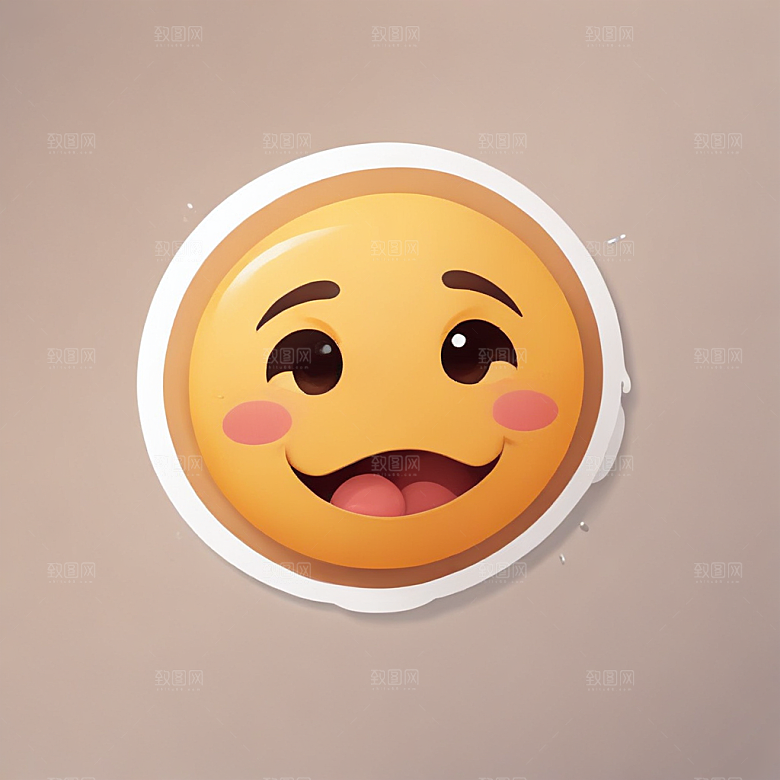 3D快乐表情包眨眼悲伤图片