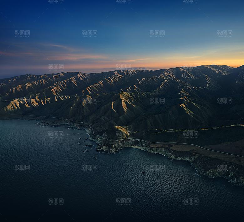 高清海景海滩沙滩海边大苏尔海洋壁纸