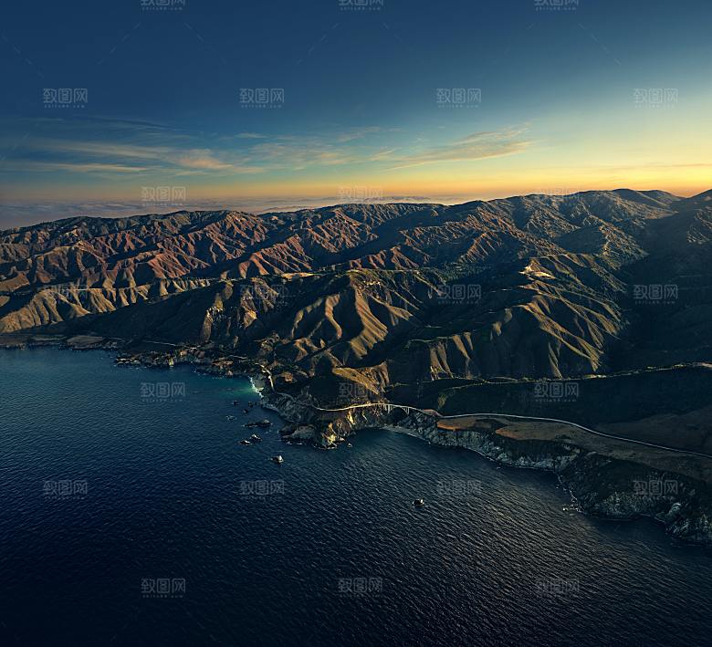 高清海景海滩沙滩海边大苏尔海洋壁纸