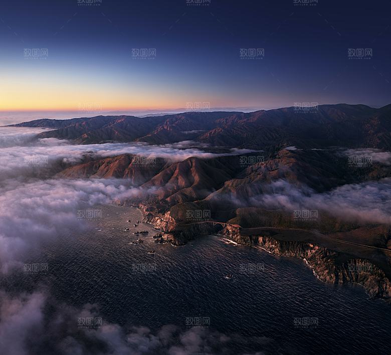 高清海景海滩沙滩海边大苏尔海洋壁纸
