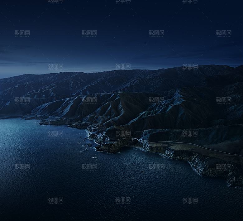 高清海景海滩沙滩海边大苏尔海洋壁纸