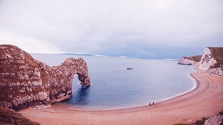 海景海滩沙滩海边大海蓝色海洋杜德尔门壁纸