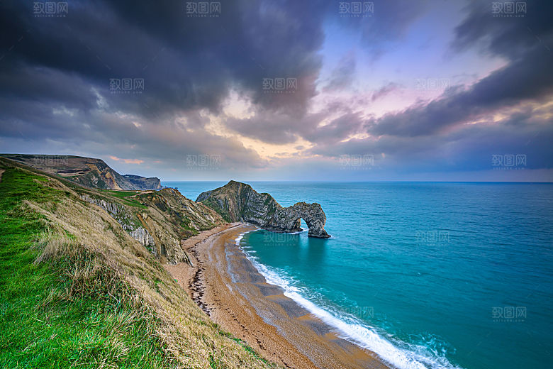 海景海滩沙滩海边大海蓝色海洋杜德尔门壁纸