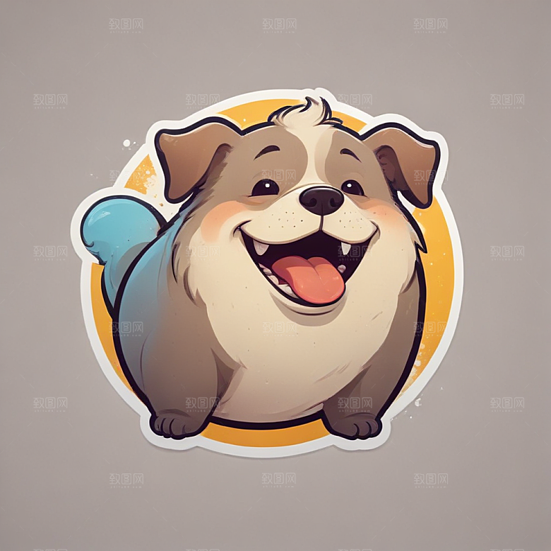 快乐胖Doge兴奋看你图片