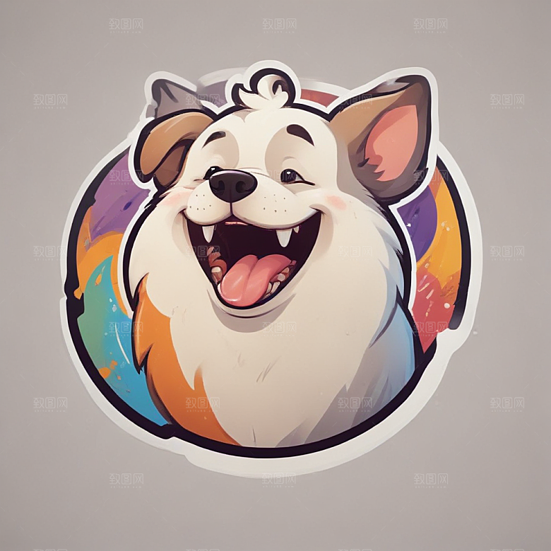 快乐胖Doge兴奋看你图片